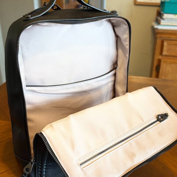 Calpak 15" Kaya Laptop Backpack Black - Picture 2 of 11